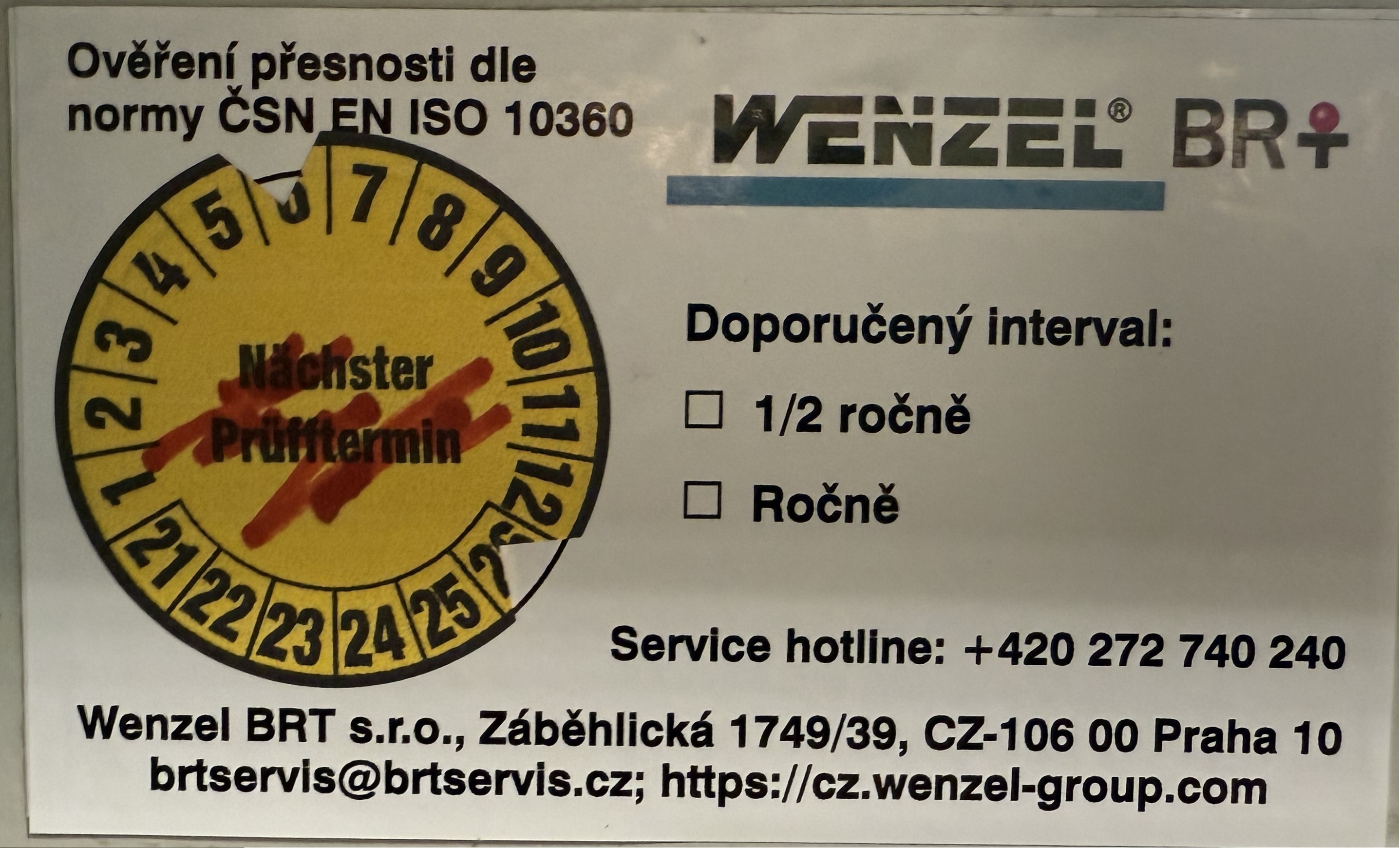 Měření detail 5
